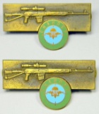 Pair of Russian Aviation Sniper Badges