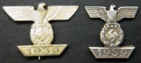 Grouping of Two German WWII Clasps to the Iron Cross