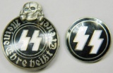 German World War 2 Waffen SS Membership Party Badges