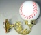 Three (3) Baseball Light Sconces
