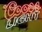 Coors Light Neon Bar Light
