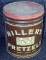 Miller's Pretzels Lidded Tin