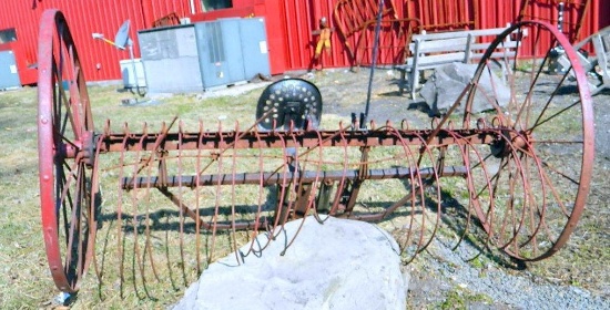 Antique Farm Hay Rake