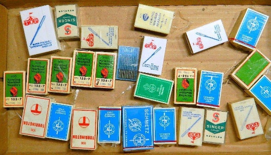 Grouping of NOS Industrial Sewing Machine Needles