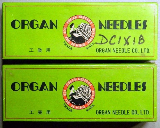 Two Large Boxes of NOS Organ Sewing Machine Needles