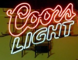 Coors Light Neon Bar Light