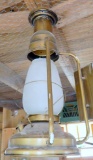 Large Kerosene Lantern Shaped Wall Sconce