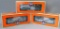 Lionel Western Maryland Skeleton Log Car 3-Pack