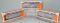 Lionel Electric Trains Santa Fe Tool and Bunk Cars