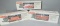 Lionel Painted Aluminum Southern Pacific Daylight Passenger Cars