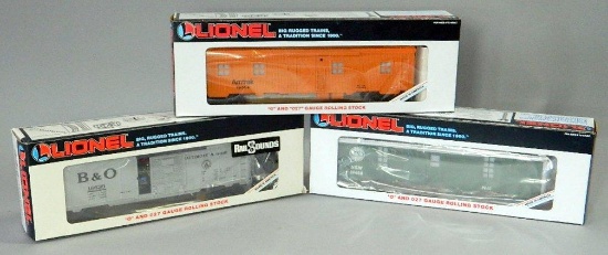 Lionel Baltimore & Ohio, Amtrak, Norfolk & Western Rolling Stock Cars