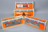 Lionel Electric Trains - Gondola, Box Cars, Christmas Car