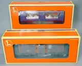 Lionel Mines Platinum Mint Car and Bay Window Caboose