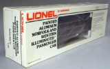 Lionel Painted Aluminum Norfolk and Western Illuminated Dining Car