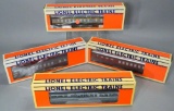 Lionel Electric Trains NYC, B&O, C&A, and Pennsylvania Illuminated Dining Cars