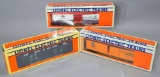 Lionel Electric Trains Hopper and Woodside Reefers