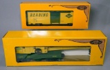Lionel Limited Edition Series Reading Crane and Box Cars