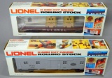 Lionel Rolling Stock Radioactive Waste Car and NYC Bunk Car