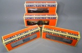 Lionel Electric Trains Pennsylvania, Jersey Central, Railroad Club, and Division Box Cars