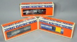 Lionel Electric Trains Mint Car, Operating Hopper, and Animated Box Car