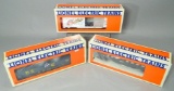 Lionel Electric Trains Christmas Car, Gondola, Reefer