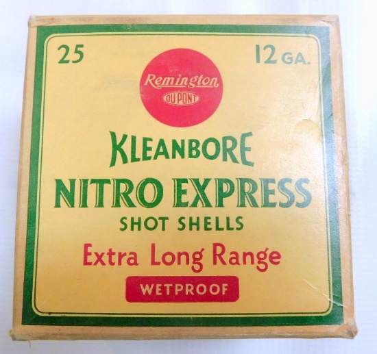 Remington Kleanbore Nitro Express 12 Gauge 2 ... inch Shot Shells Box
