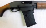 Remington 870 DM Tactical 12 Gauge Shotgun, with Hardwood Stock