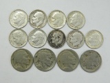 U.S. Silver Dime and Nickel Coin Lot