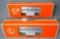 Lionel ATSF 'Vista Heights' Observation and 'Citrus Valley' Coach Sequential Passenger Cars