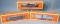 Lionel Great Northern, Monon 'Hoosier Line,' and Seaboard 'Silver Meteor' Boxcars