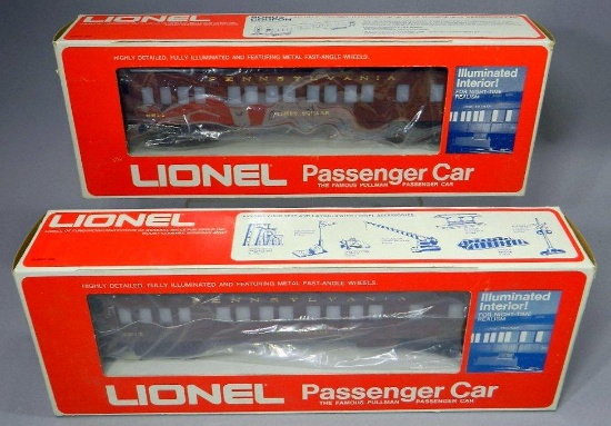 Lionel Sequential Penn Square and Times Square Passenger Cars