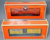 Lionel Chicagoland LRC Union Pacific Uncle Herb Action Car - Seventh Car Produced, and WP Boxcar