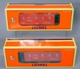 Lionel Sequential New York Central and Southern Pacific Cabooses