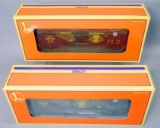 Lionel TTOS O Gauge Sequential Box Cars