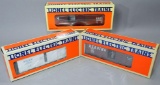 Lionel Erie Double Door Boxcar and Reading Operating Box Car and Ice Car