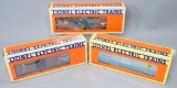 Lionel NP Ice Car, TCA B&O Boxcar, and Pennsylvania Double Door Box Car