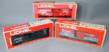 Lionel Southern, NYC Pacemaker, and B&O Box Cars