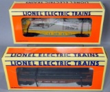 Lionel Pennsylvania Wheel Car and T.V. Car