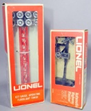 Lionel Lights: Automatic Highway Flasher and Operating Floodlight Tower Accessories