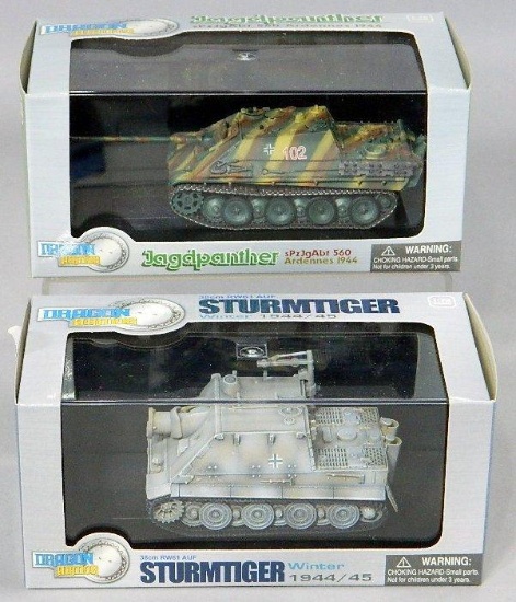 Dragon Model Tanks: Sturmtiger Winter 1944/45 and Jagdpanther