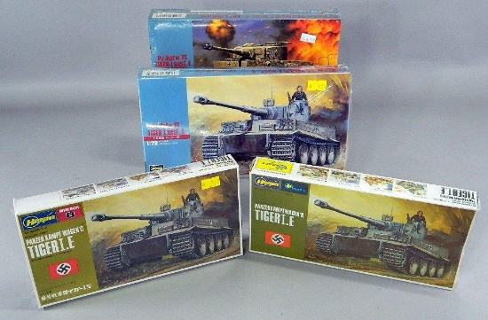 Hasegawa Model Kits: German Army Panzerkampfwagen VI Tiger I Tanks