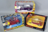 CarQuest and Wix 1930s Die-Cast Metal Street Rods: Willys Coupe, Chevy Sedan, Ford Coupe