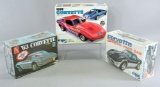 AMT and MPC Corvette Model Kits