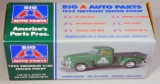 Big A Auto Parts 1952 Chevrolet 3100 Custom Pickup Locking Coin Banks, Ltd Ed, Die-Cast Metal