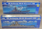 Trumpeter Sequential Model Kits, Missouri and Wisconsin, 1991