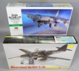 Model Aircraft Kits: TriMaster Messerschmitt and Hasegawa Arado 'Nachtigall'