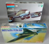 Model Aircraft Kits: Monogram Messerschmitt and Dragon Master Series Horten Flying Wing