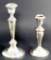 Two Gorham Sterling Silver Candlesticks