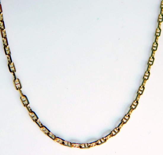 18k Yellow Gold Ladies Necklace