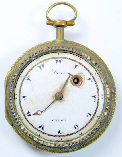 19th Century London Elicot Pocket Watch